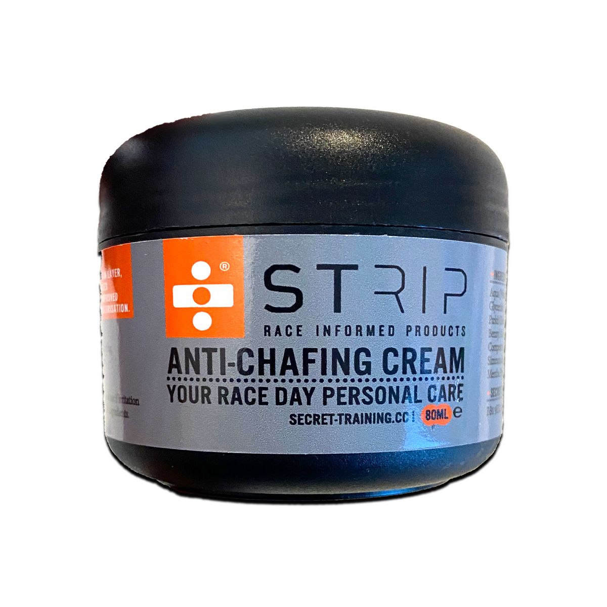 Strip Anti Chafing Cream Pot – Secret Training